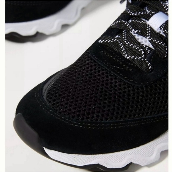 NEW Sorel Kinetic Lite lace Black Sneakers suede - Picture 4 of 8